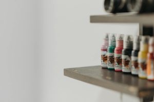 Tattoo ink set