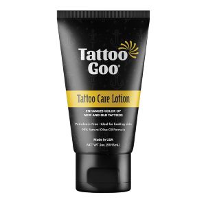Tattoo Goo Aftercare Lotion Soothing, Color Brightening Skin Moisturizer