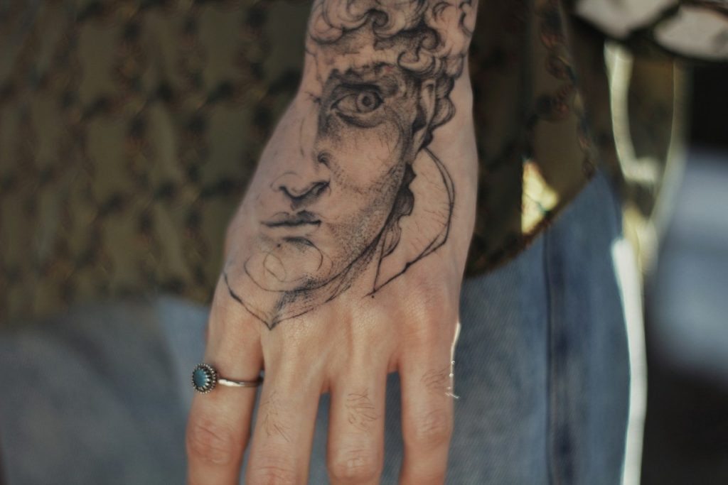 Stipple Shading Tattoo