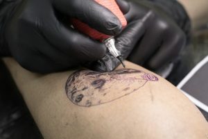 Stipple Shading Tattoo