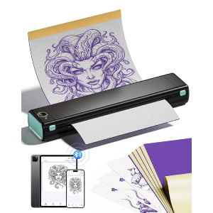 Itari M08F Wireless Tattoo Stencil-Printer - Tattoo Transfer Machine Thermal Copier
