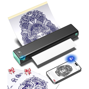 Phomemo M08F Wireless Tattoo Transfer Stencil Printer, Thermal Tattoo Machine