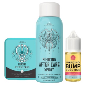 BASE LABORATORIES Ultimate Healing Piercing Aftercare Kit