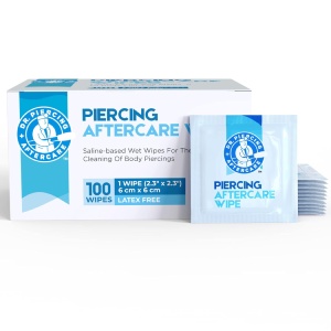 Dr. Piercing Aftercare Wipes Tested