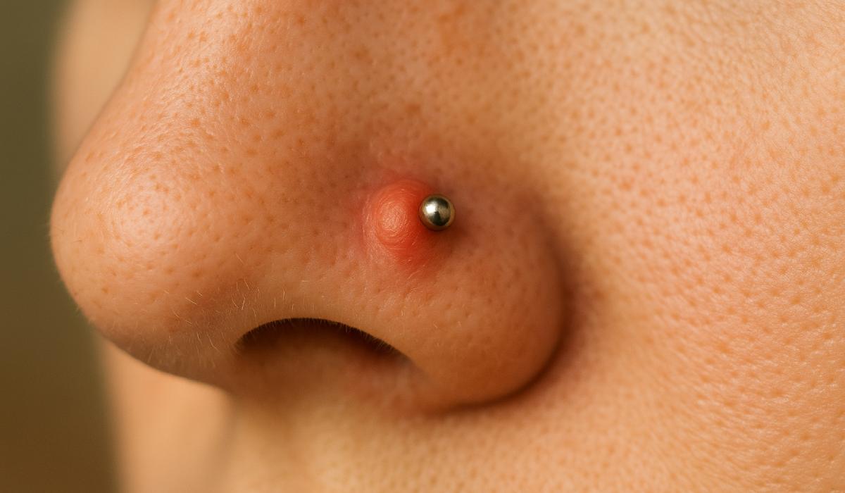 Piercing Nose bump